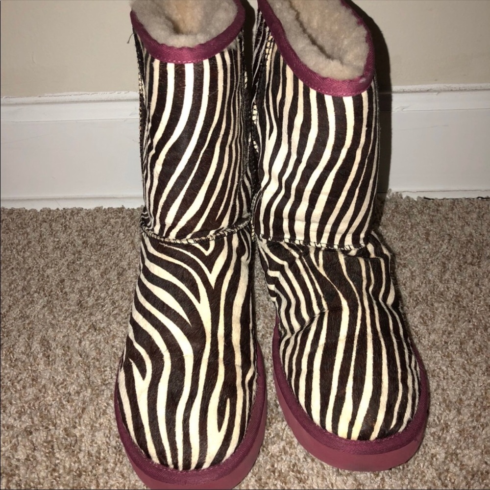 Zebra Print Uggs